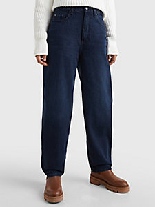 Tommy Hilfiger Denim Jeans met rechte pijpen blauw casual uitstraling Mode Spijkerbroeken Jeans met rechte pijpen 