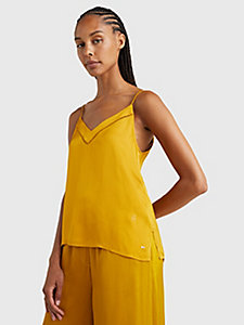 gold exclusive satin cami for women tommy hilfiger