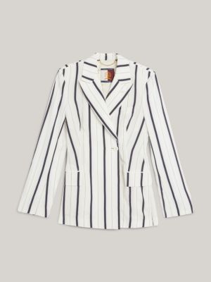 Naval Stripe Fitted Blazer BLUE Tommy Hilfiger