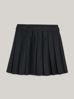 Pleated Mini Skirt BLUE Tommy Hilfiger