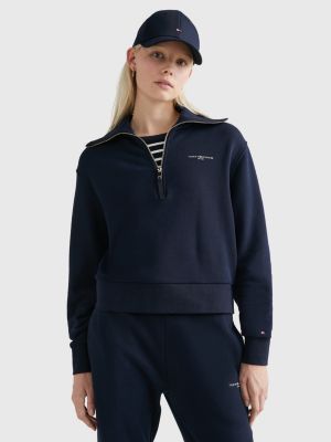 tommy half zip jumper