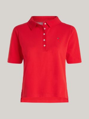 | Poloshirt Orange Fit 1985 | Hilfiger Tommy Regular Collection