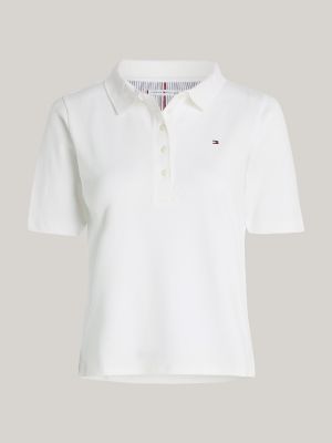 Poloshirt Collection Regular | Hilfiger Weiß | Tommy 1985 Fit