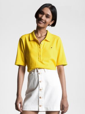 1985 Collection Regular Fit Polo | | Yellow Tommy Hilfiger