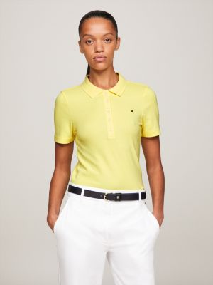 Tommy hilfiger yellow clearance polo