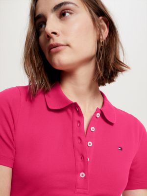 Hilfiger | Collection 1985 Pink | Dress Polo Tommy Slim Fit