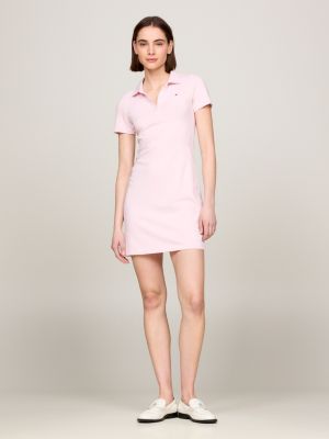 1985 Collection Slim Fit Polo Dress Pink Tommy Hilfiger