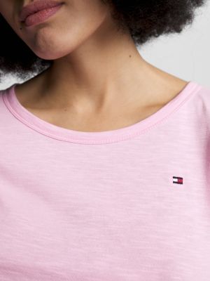 1985 Collection Slim Fit Top | | Hilfiger Tommy Pink