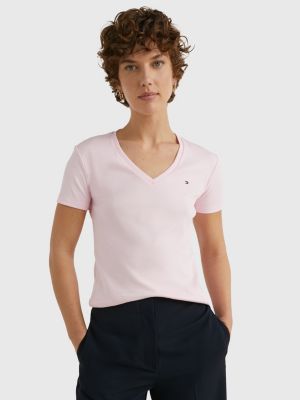 Camisetas manga corta para mujer | Tommy Hilfiger® ES