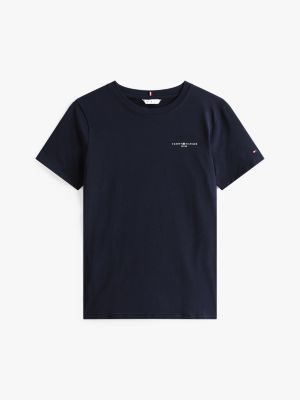 blue 1985 collection logo t-shirt for women tommy hilfiger