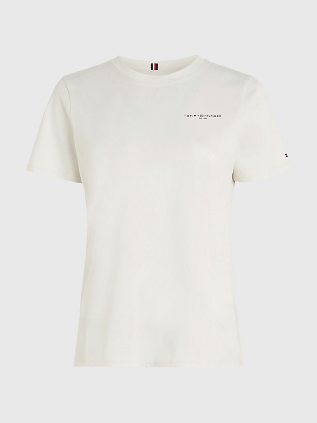 WEATHERED WHITE 1985 Collection Logo T-Shirt for women TOMMY HILFIGER