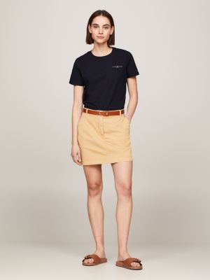 blue 1985 collection t-shirt mit logo für damen - tommy hilfiger