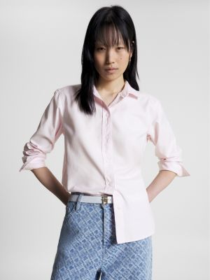 Relaxed Fit Oxford Shirt | PINK | Tommy Hilfiger