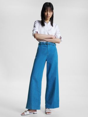 tommy wide leg jeans