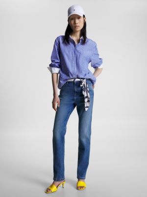 tommy hilfiger women's straight leg jeans