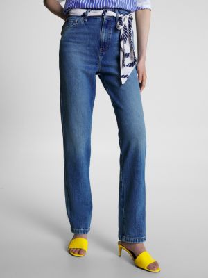 tommy hilfiger women's straight leg jeans