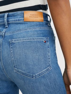 Harlem High Super Skinny TH Flex Jeans | DENIM | Tommy Hilfiger