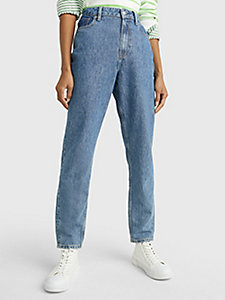 denim gramercy high rise tapered jeans for women tommy hilfiger