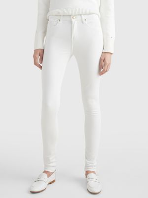 Como TH Flex witte medium skinny jeans | WIT | Tommy