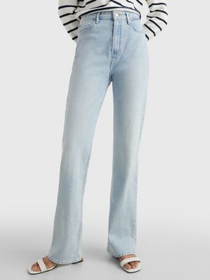 High rise bootcut jeans fading DENIM | Tommy Hilfiger