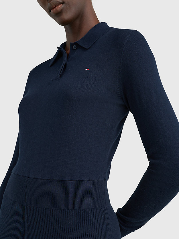DESERT SKY Polo Sweater Midi Dress for women TOMMY HILFIGER