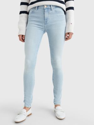 Como Skinny Flex Jeans mittelhohem Bund | DENIM | Tommy Hilfiger