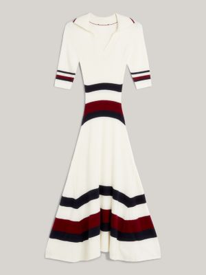 Midi Dress | WHITE | Tommy Hilfiger