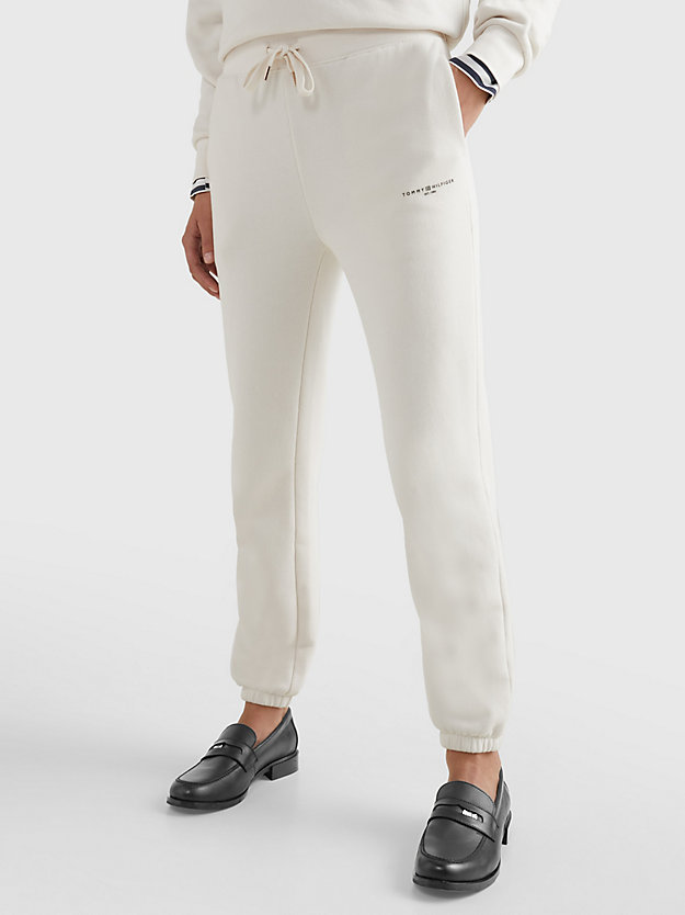WEATHERED WHITE 1985 Collection Tapered Joggers for women TOMMY HILFIGER