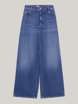 Blouson Tommy Hilfiger Jeans bleu marine doublé polaire