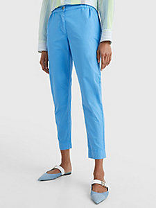 pantalon à enfiler 1985 collection bleu pour femmes tommy hilfiger