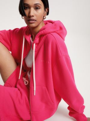 Tommy hilfiger roze discount hoodie