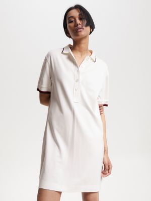 Temperament hoch Global Stripe Mini Polo White Tommy | | Hilfiger Dress