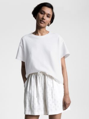 Modern Relaxed Fit T-Shirt | Weiß | Tommy Hilfiger