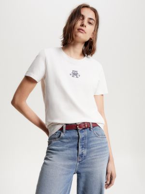 Varsity Logo T-Shirt | BEIGE | Tommy Hilfiger