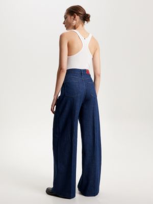 tommy hilfiger wide leg jeans