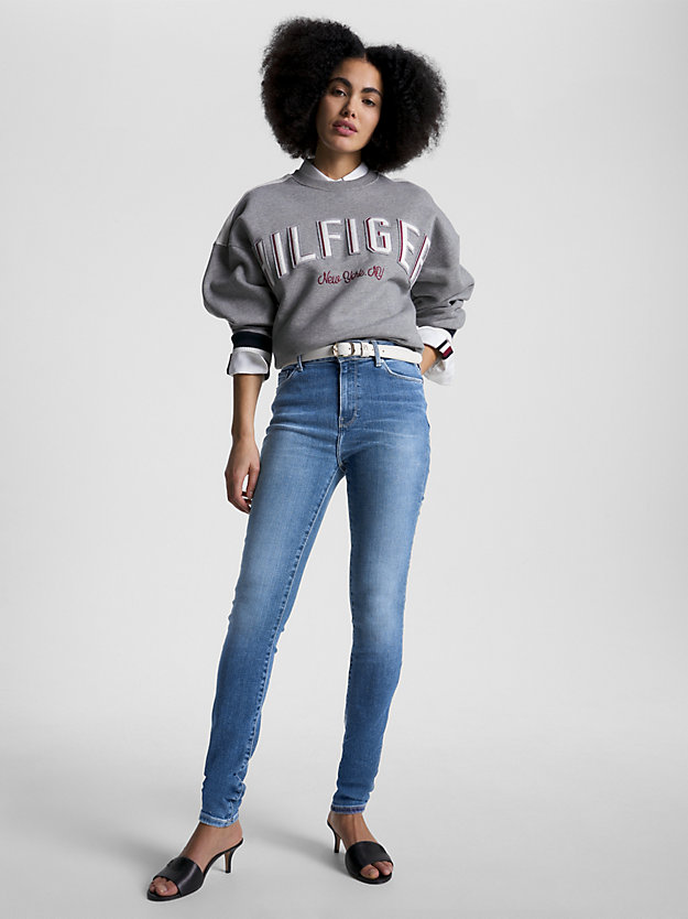 Harlem High Rise Ultra Skinny TH Flex Jeans | Denim | Tommy Hilfiger