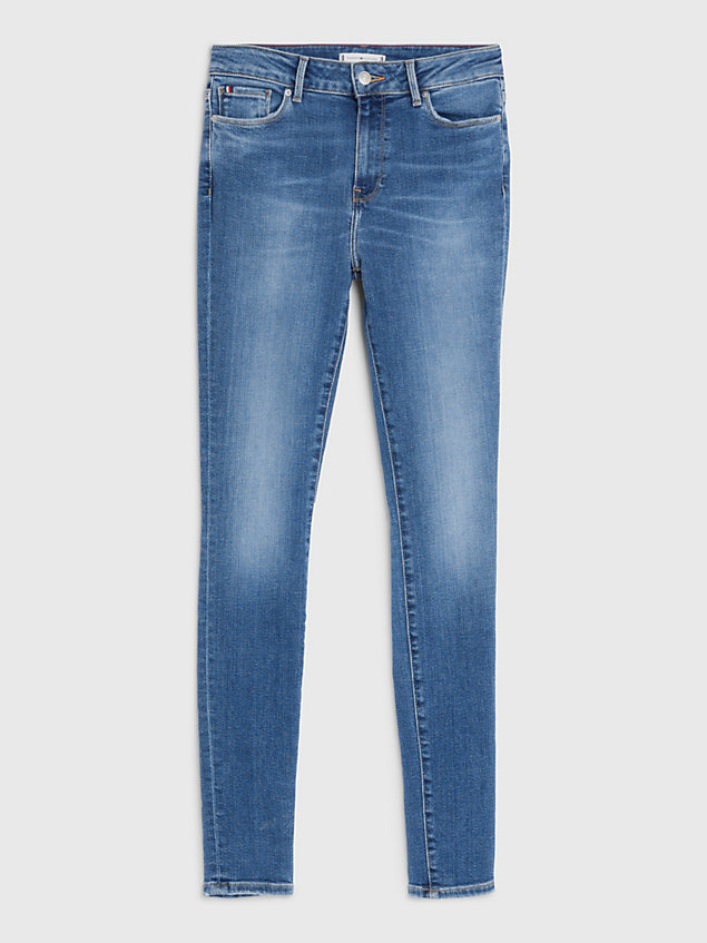 denim harlem high rise ultra skinny th flex jeans for women tommy hilfiger