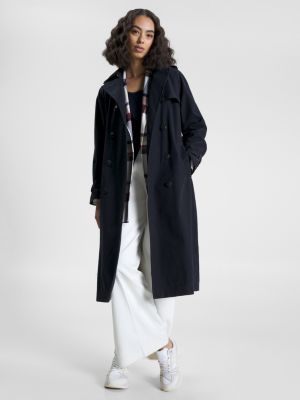 Breasted Trench Coat | BLUE | Tommy