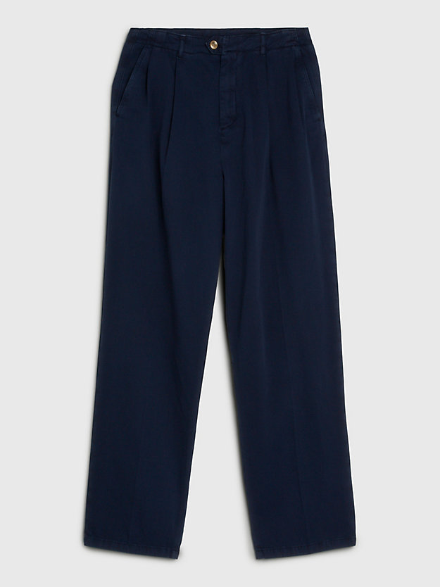CARBON NAVY Tommy Hilfiger x Shawn Mendes High Rise Trousers for women TOMMY HILFIGER
