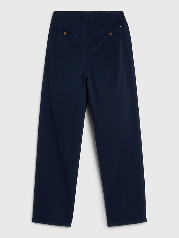 CARBON NAVY Tommy Hilfiger x Shawn Mendes High Rise Trousers for women TOMMY HILFIGER