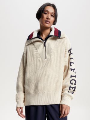 Relaxed Fit Jumper | BEIGE | Tommy Hilfiger