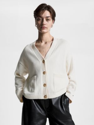 Oversized v hot sale neck cardigan