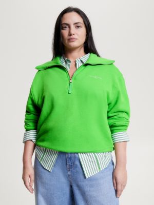 tommy half zip jumper