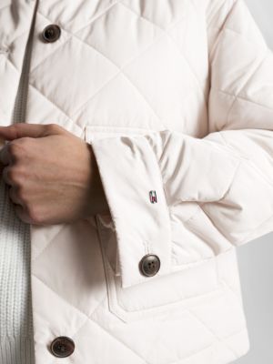 Tommy hilfiger diamond quilted on sale jacket