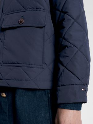 Tommy hilfiger diamond quilted on sale jacket