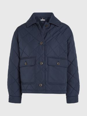 Tommy hilfiger diamond outlet quilted jacket