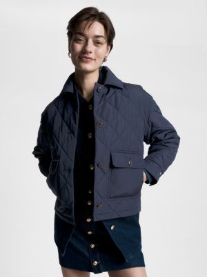 Padded Diamond Quilted Jacket | BLUE Hilfiger