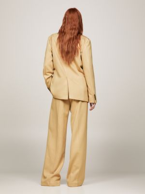 tommy hilfiger yellow blazer