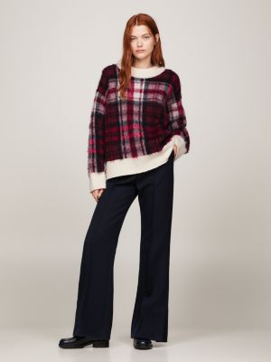 Red tommy hilfiger clearance jumper womens