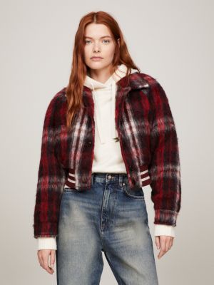 Tartan on sale denim jeans